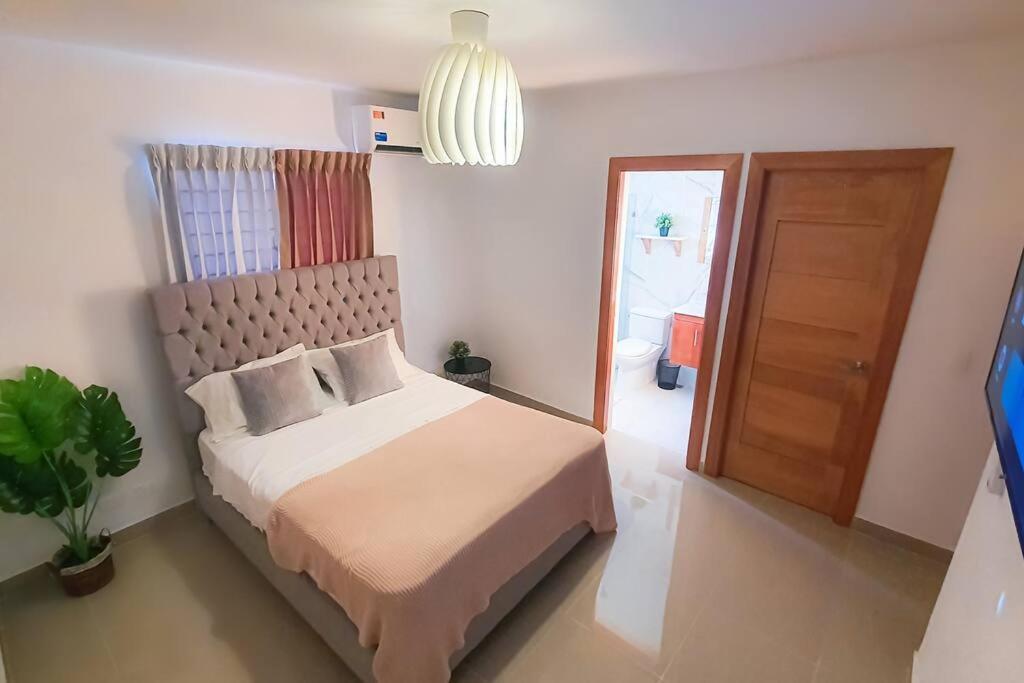Apart. Bbq, Jacuzzi Y Vista Al Mar, 4Hb/Ac. Apartment Barahona Luaran gambar